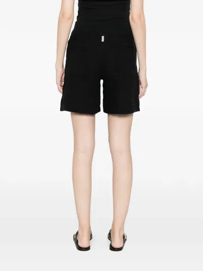 Deha Drawstring Pocket Shorts In Black