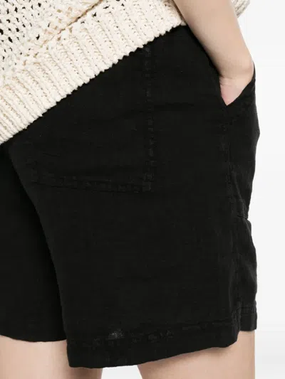 Deha Drawstring Pocket Shorts In Black