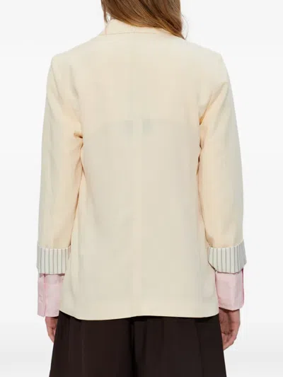 Rag & Bone Button-fastening Blazer In Neutral