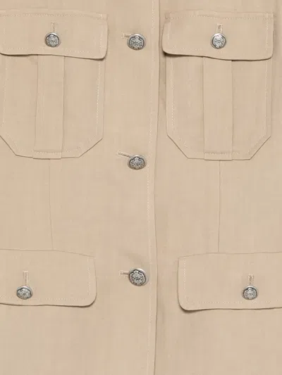 Antonelli Flap-pocket Military Jacket In Multi