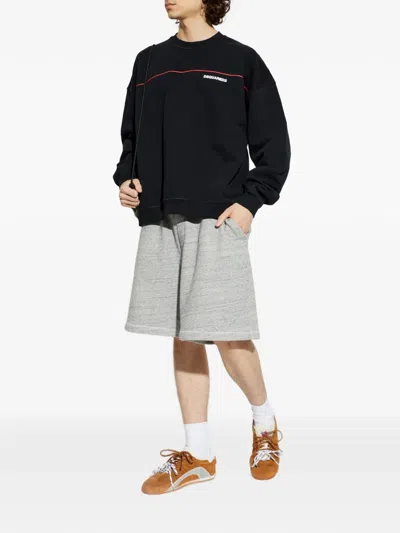 Dsquared2 Logo Sweatshirt In Blue