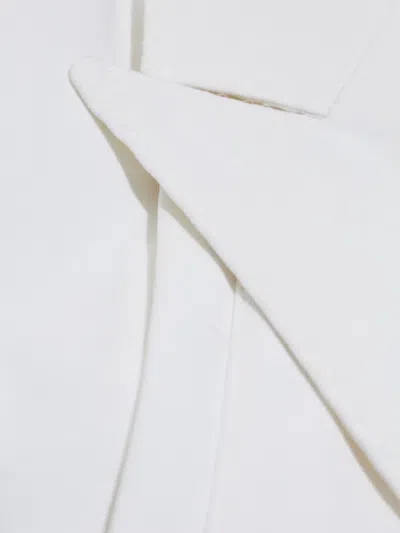 Dsquared2 Single-breasted Blazer In White