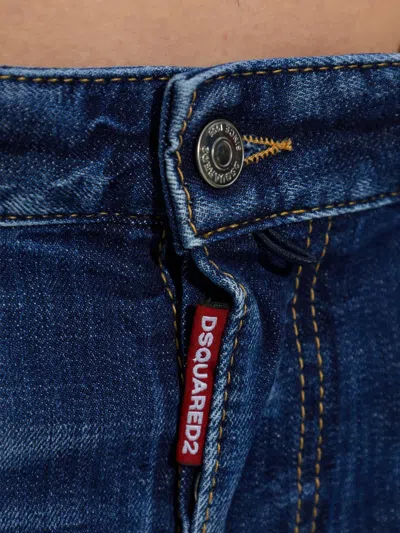 Dsquared2 Distressed Trousers In Multi