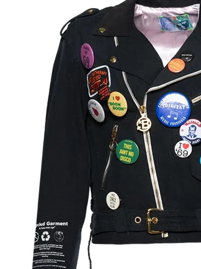 Better With Age Pins Cotton Jacket In Multi