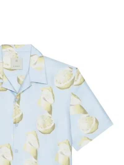 Givenchy Lemon Print Bowling Shirt In Multi