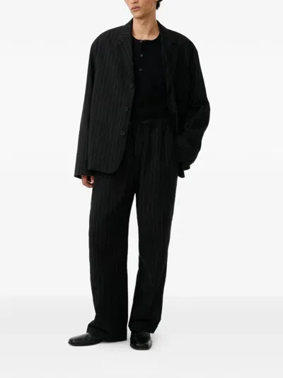Studio Nicholson Sorst Three-button Jacket In Black