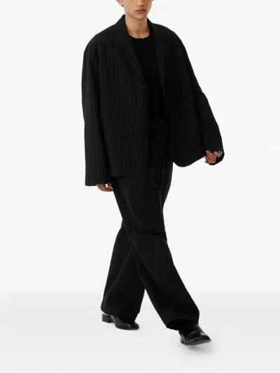 Studio Nicholson Sorst Three-button Jacket In Black