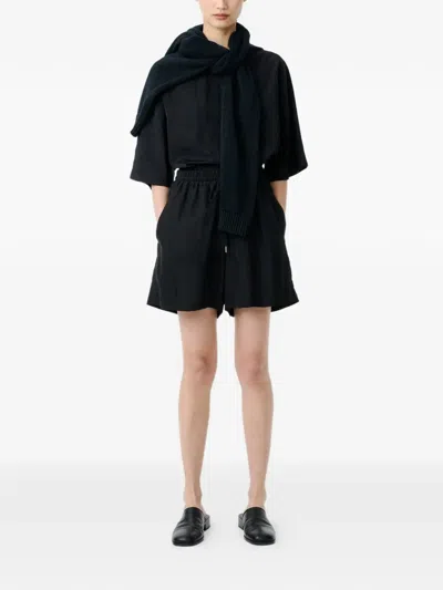 Studio Nicholson Karya Elasticated Shorts In Black