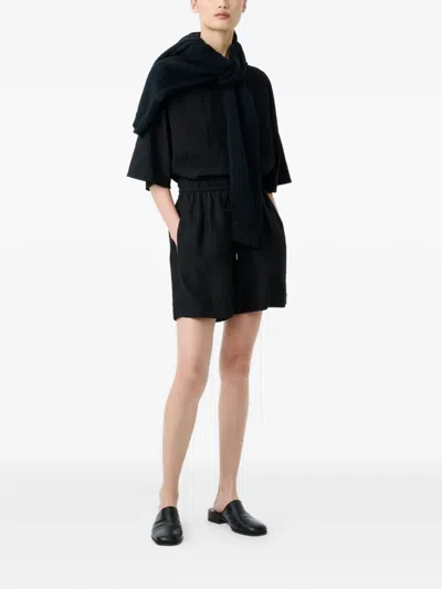 Studio Nicholson Karya Elasticated Shorts In Black