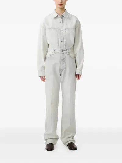 Studio Nicholson Paso Patch Pockets Shirt In Neutral