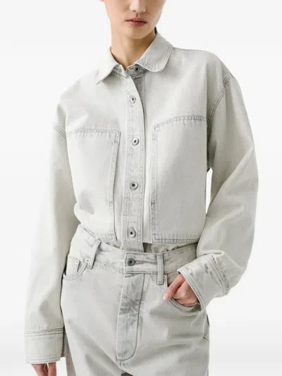 Studio Nicholson Paso Patch Pockets Shirt In Neutral
