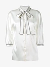 DOLCE & GABBANA PUSSY BOW BLOUSE