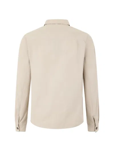 Moorer Pocket Button Jacket In Neutral