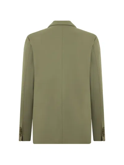 Moorer Flap-pocket Jacket In Green
