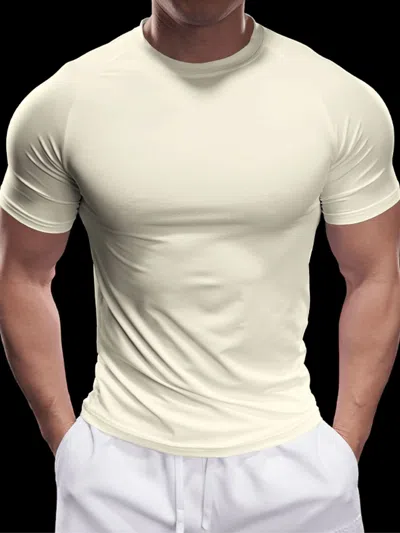 Fioboc Performancepro Active Crew Neck Tee In Sand