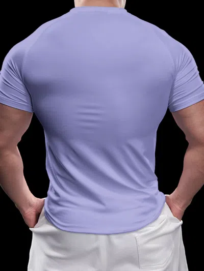 Fioboc Performancepro Active Crew Neck Tee In Purple