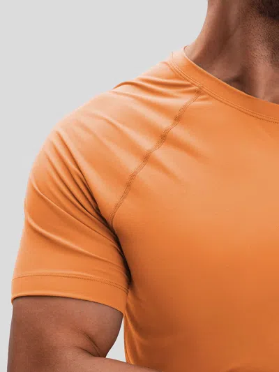 Fioboc Performancepro Active Crew Neck Tee In Orange