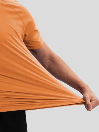 Fioboc Performancepro Active Crew Neck Tee In Orange