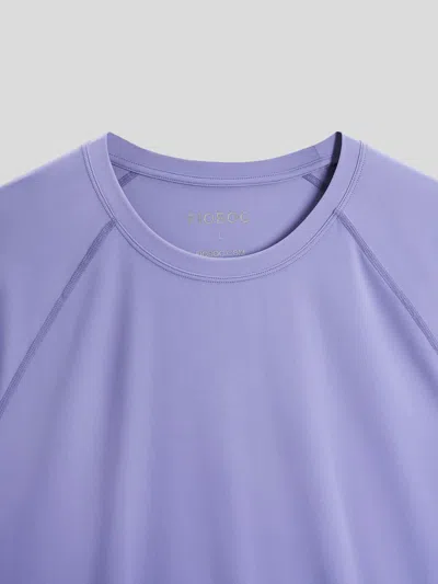Fioboc Performancepro Active Crew Neck Tee In Purple