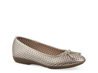 Cliffs By White Mountain Wide Width Carris Ballet Flat In Multi