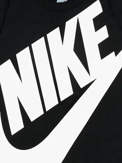 Nike Logo Romper In Black