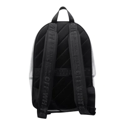 Off-white Heritage Ripstop Backpack In Transparent