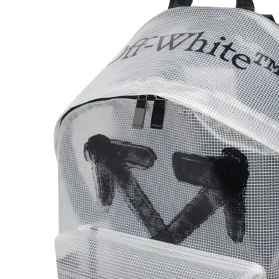 Off-white Heritage Ripstop Backpack In Transparent