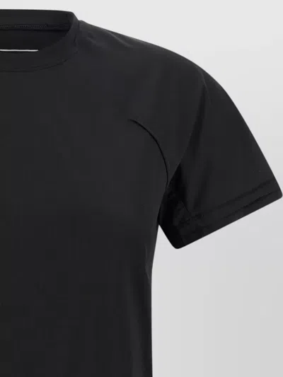 Y-3 Polyester W Run T-shirt In Black