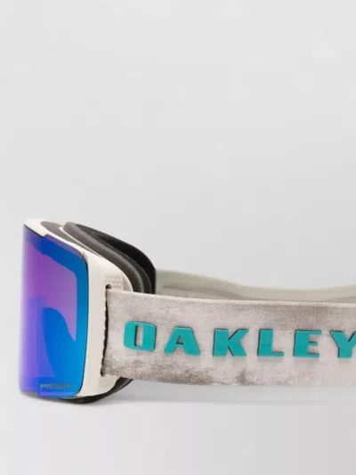 Oakley Performance Sunglasses Adjustable Strap Curved Frame In Red