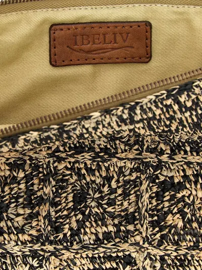 Ibeliv Tanala Clutch Bag Rectangular Shape Wrist Strap In Green