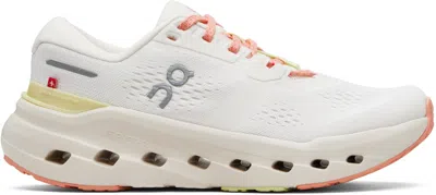 On Cloudrunner Mesh Sneakers In White