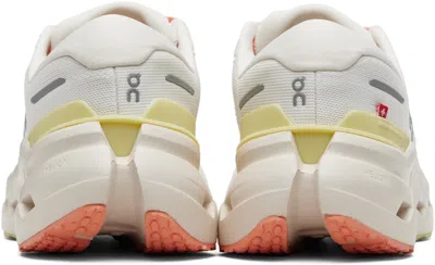 On Cloudrunner Mesh Sneakers In White