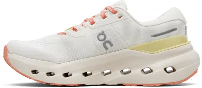On Cloudrunner Mesh Sneakers In White