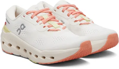 On Cloudrunner Mesh Sneakers In White
