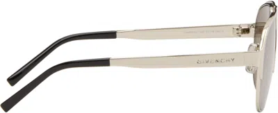 Givenchy Silver ' Bold' Sunglasses In Gray