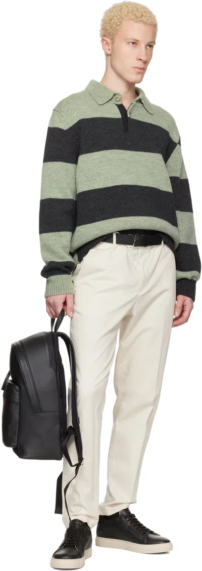 Paul Smith Backpack Striped Detail Adjustable Straps