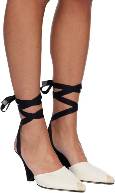Jacquemus The High Espadrilles Colorblocked Wedge Mules In Multi