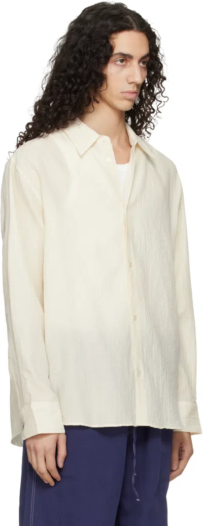 Studio Nicholson Buttoned Shirt In White