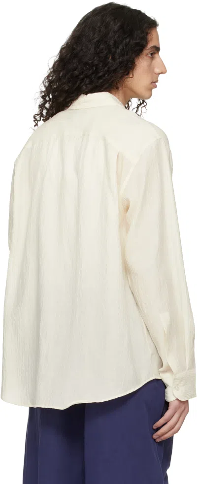 Studio Nicholson Buttoned Shirt In White