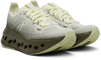 On Cloudsurfer Max Running Sneaker In Green