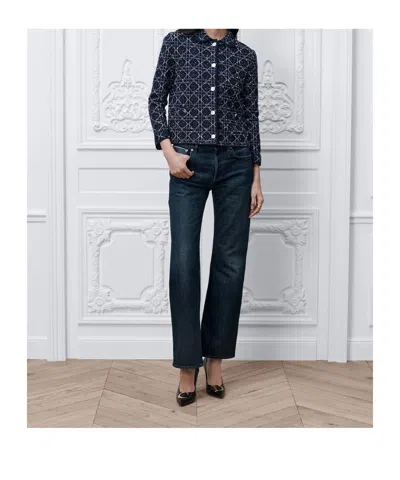 Dior Macrocannage Jacket In Black