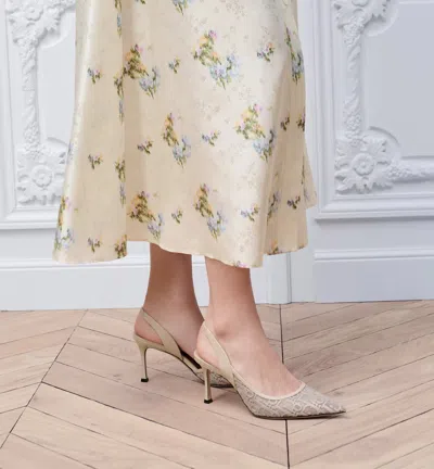 Dior Aable Slingback Pump In Neutral