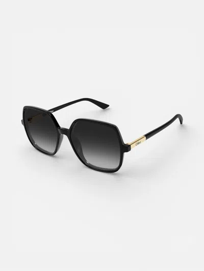 Chloé Oversized-frame Sunglasses In Black