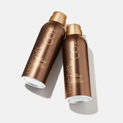 Hampton Sun Spf 8 Bronze Mist In Transparent