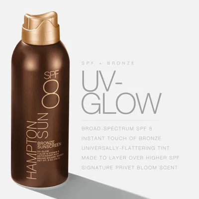Hampton Sun Spf 8 Bronze Mist In Transparent