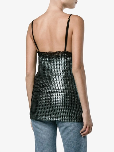 Shop House Of Holland 'chainmail' Slip Blouse