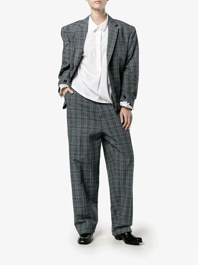 Shop Vetements Checked Trousers