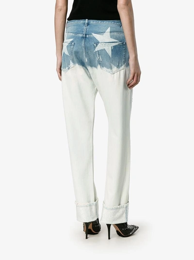 Shop Faith Connexion Star Print Wide-leg Jeans