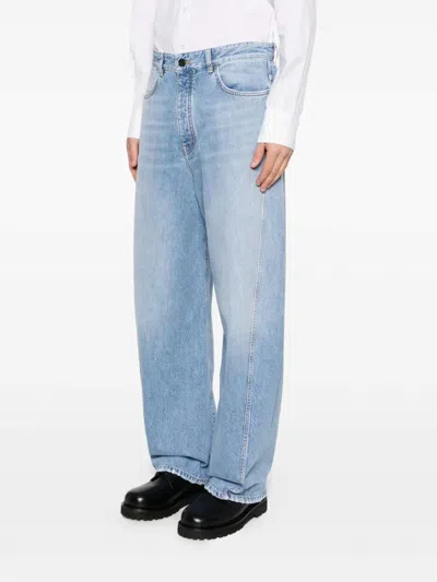 Givenchy Jeans With Seams In Blue