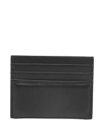Givenchy Card Holder In Leather With Logo In Black